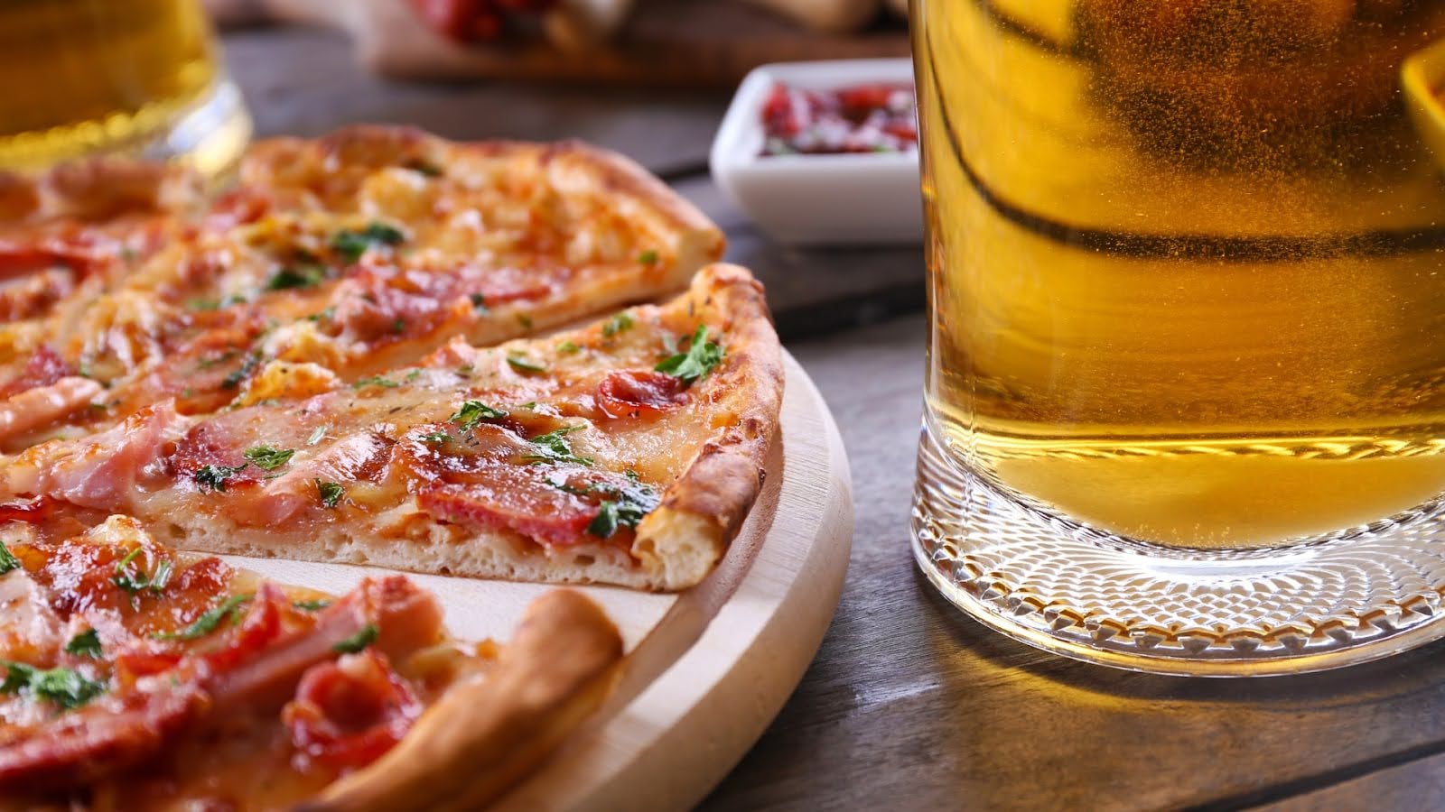 Beer and Pizza