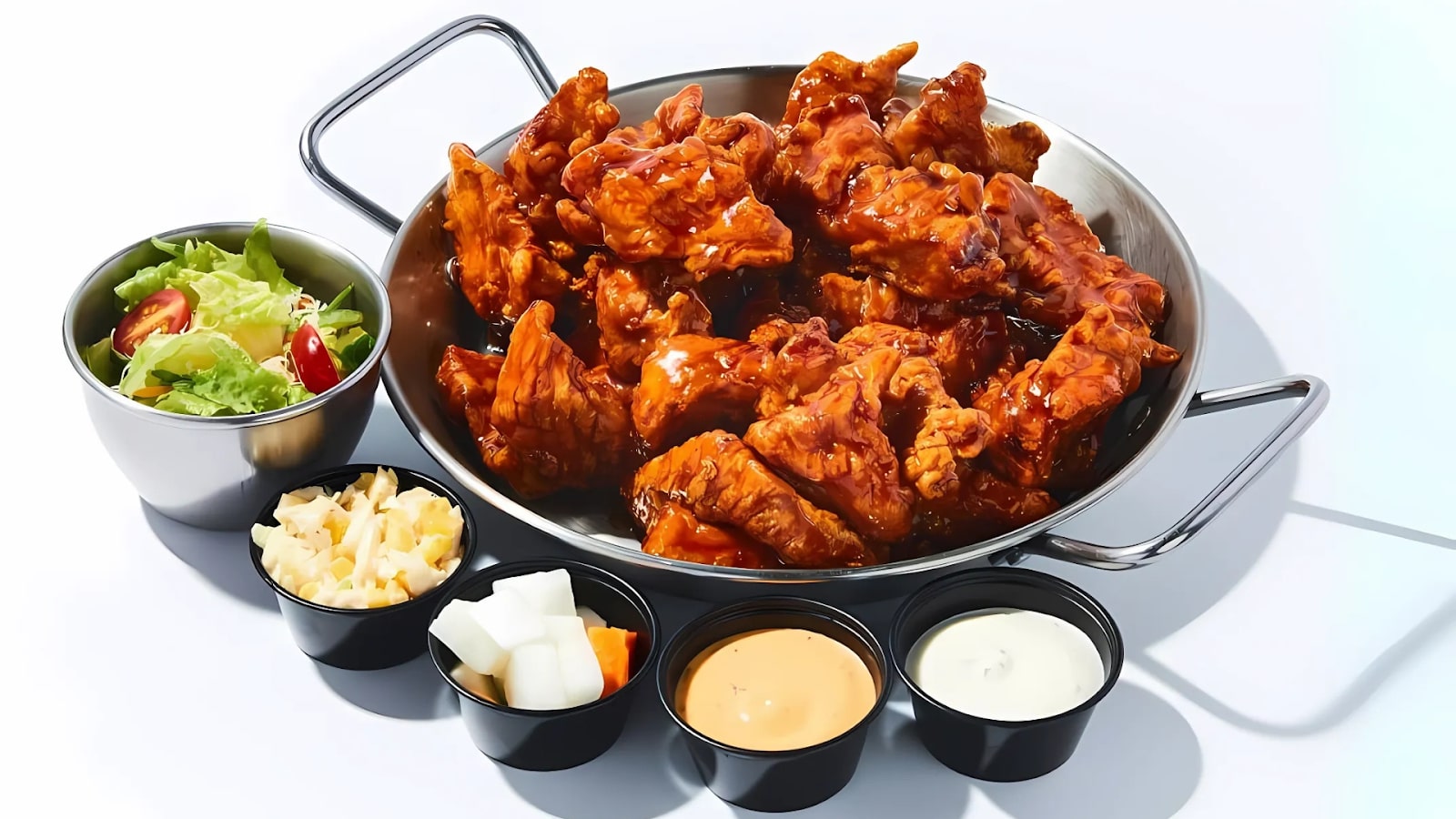 Soy Garlic Boneless Chicken From Pelicana Chicken