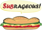 logo Subrageous Subs FIU