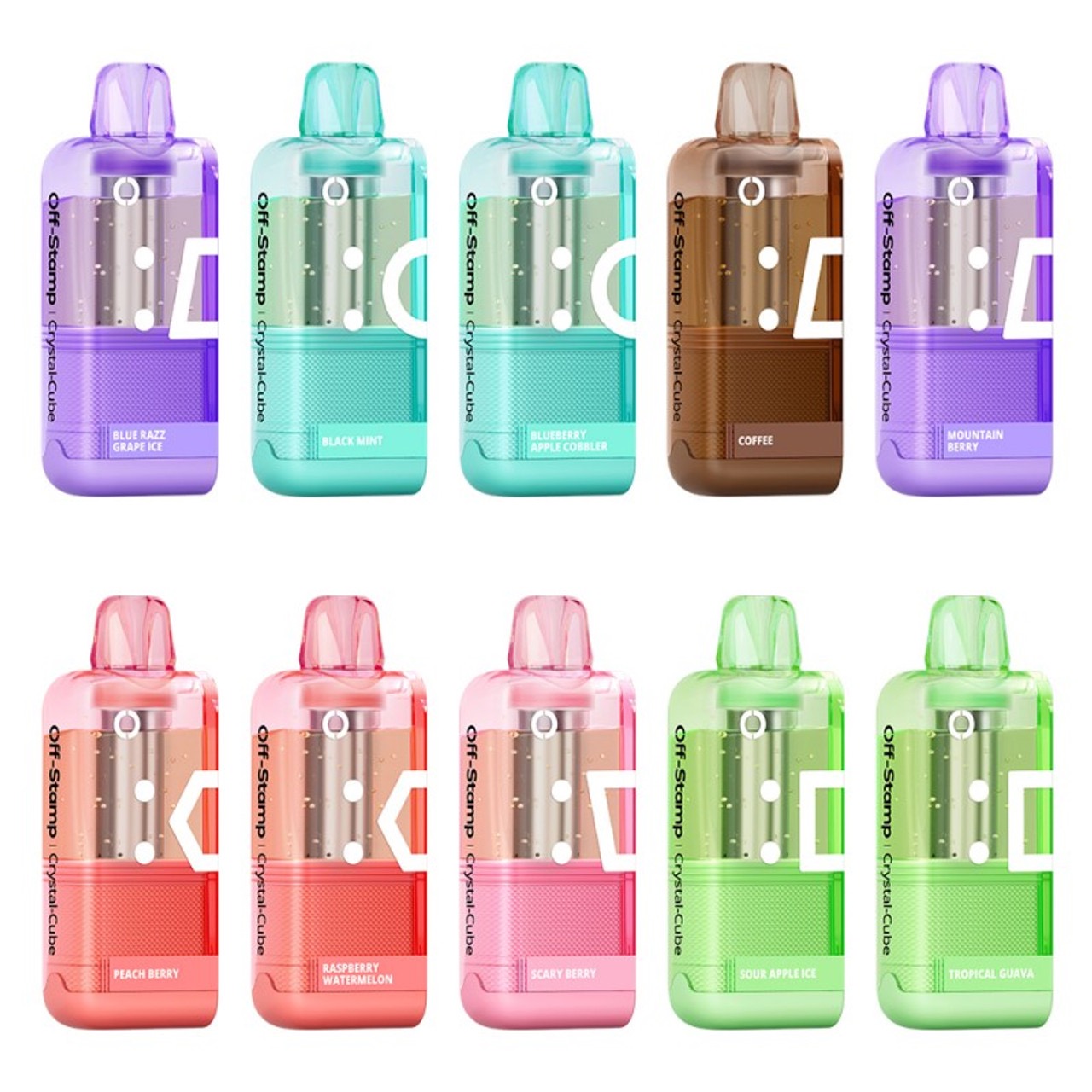 Off Stamps X Crystal Cube Pods (Pod Only) -35,000 Puffs Off Stamps X Crystal Cube Pods (Pod Only) -35,000 Puffs