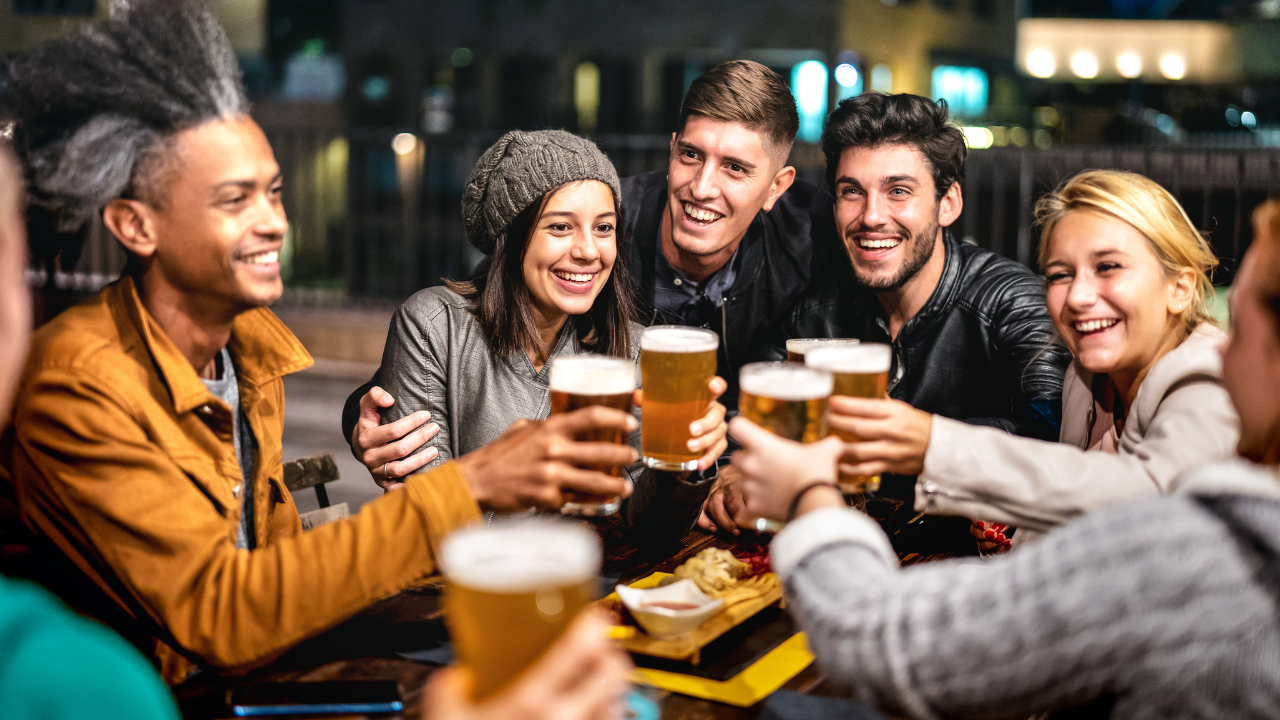 millennials drinking beer