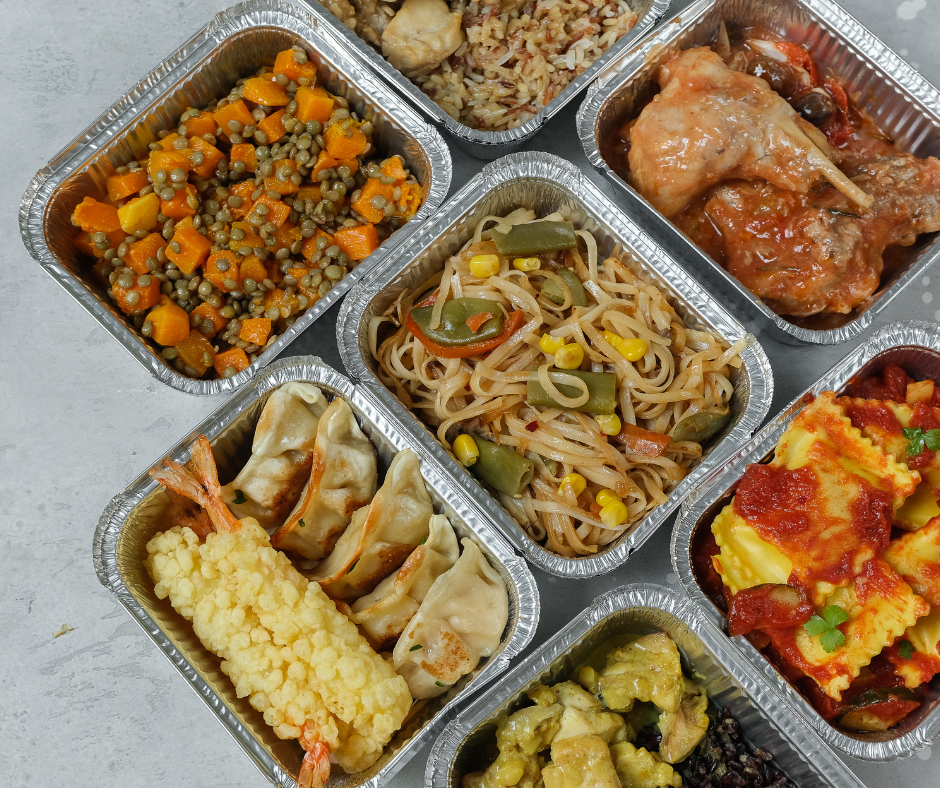 Aluminum Takeout Containers