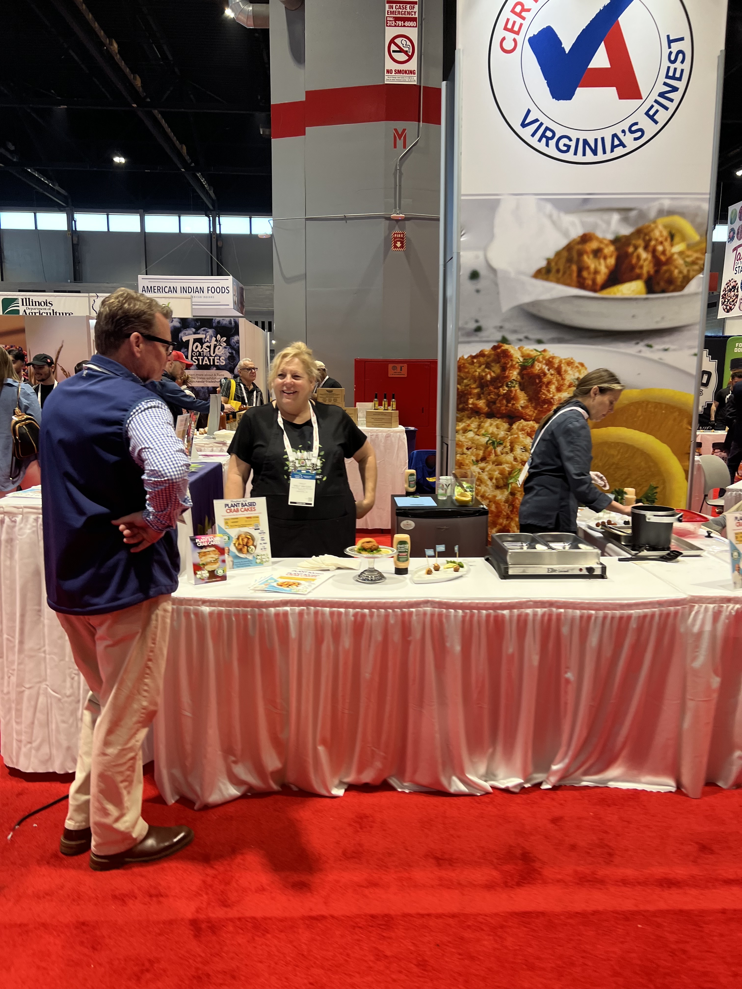 An NRA booth