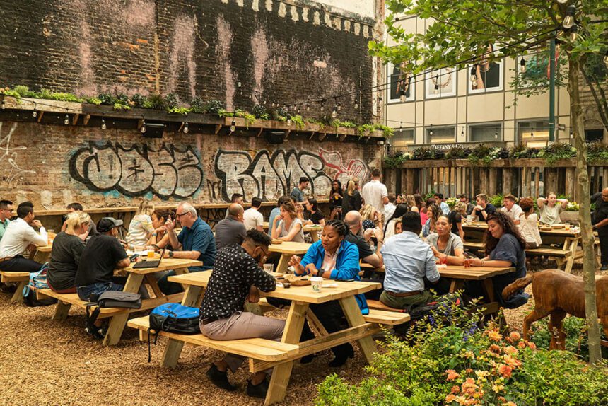 Beer Garden in Philadelphia