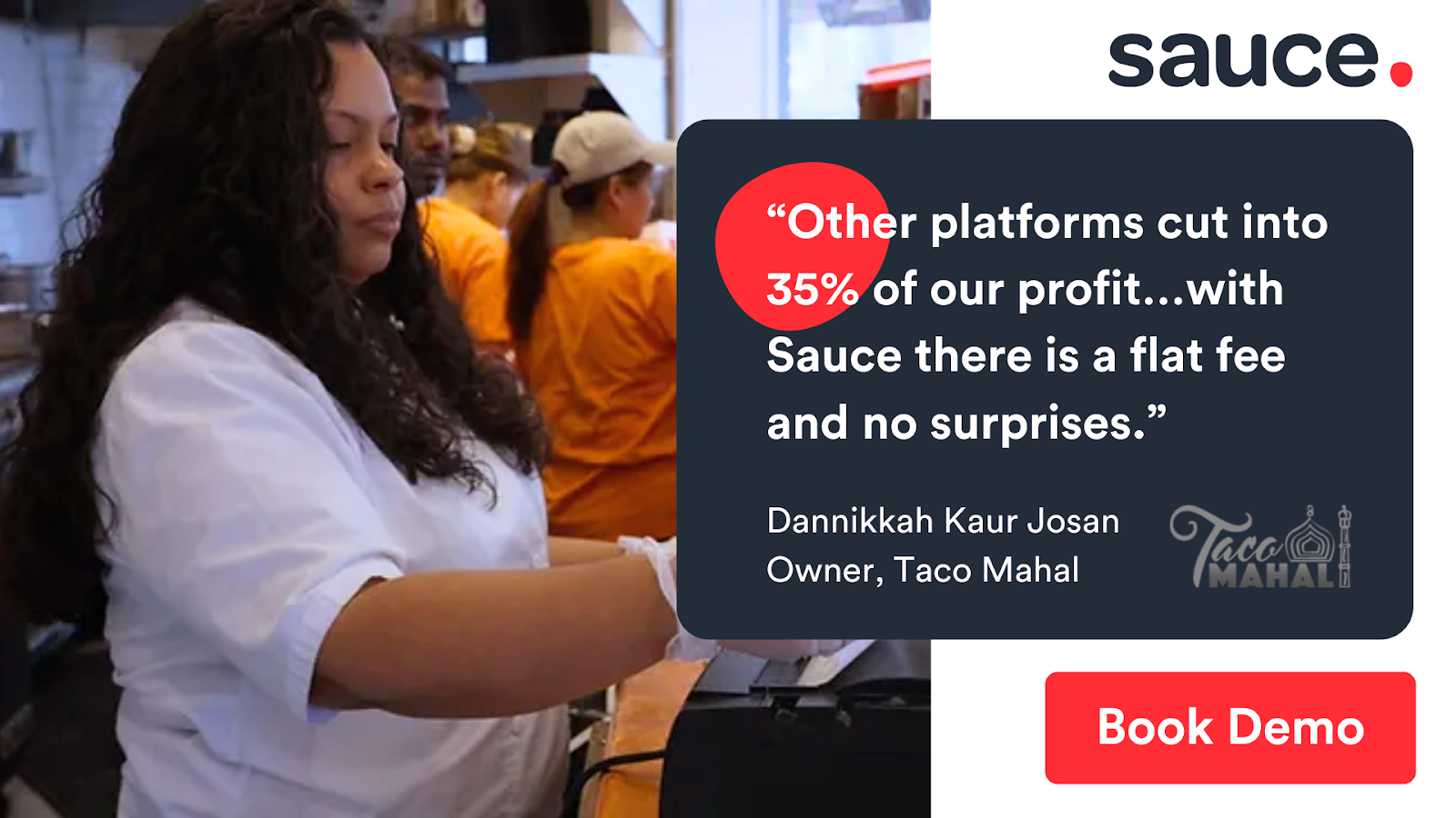 Low Flat Fixed Fee Per Delivery Order
