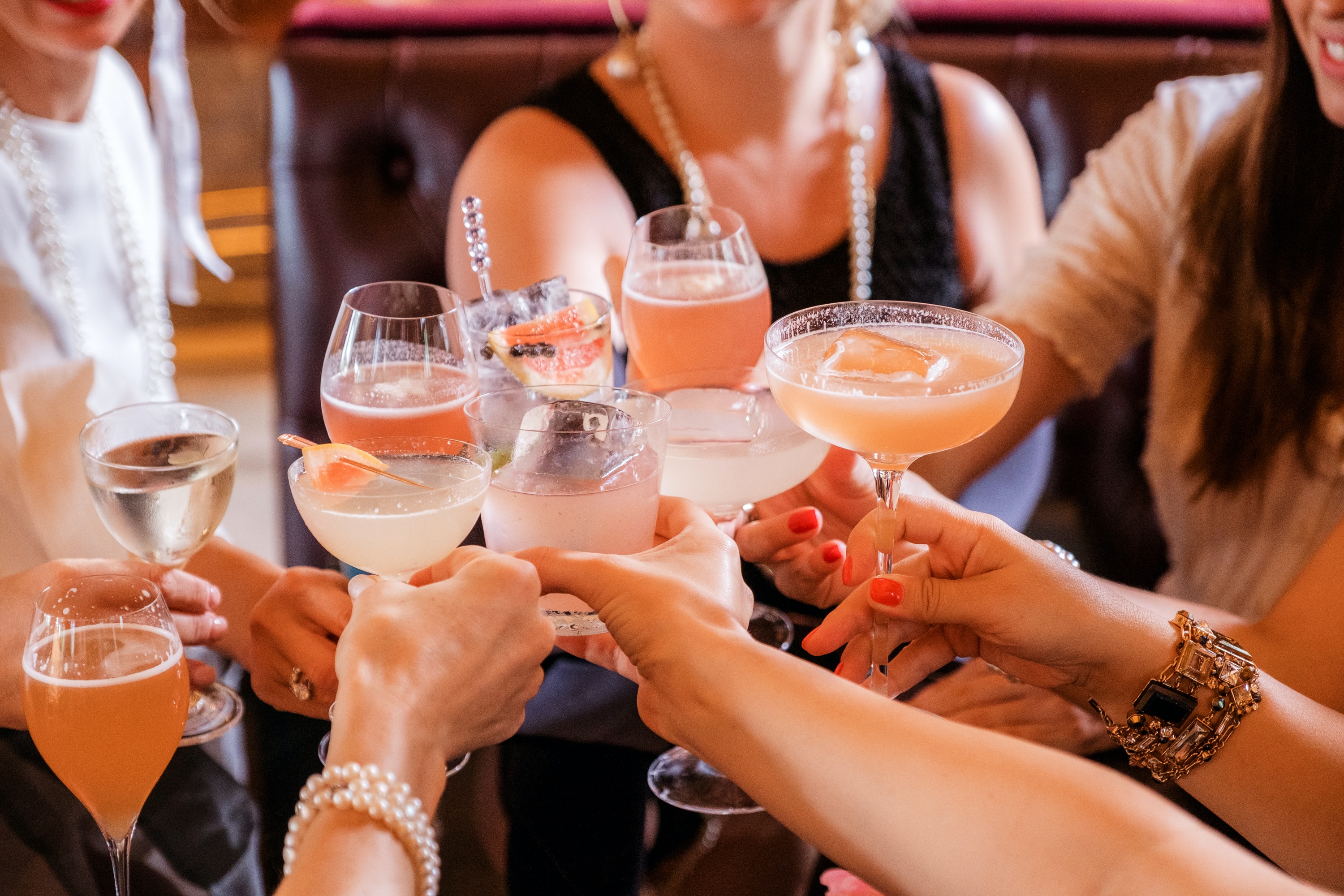 mocktail toast