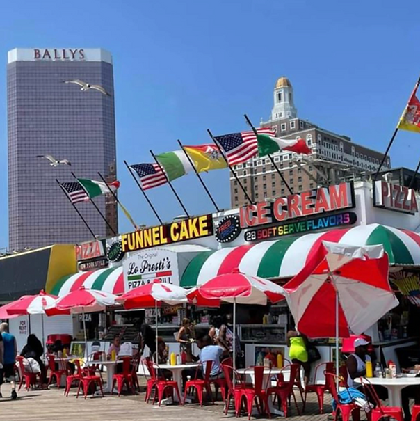 Atlantic City, NJ Restaurants that Deliver to the Beach