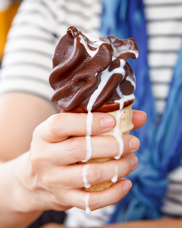 melted ice cream