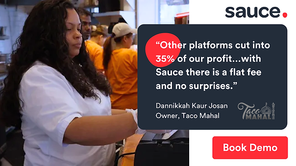 Sauce Has A Flat Fee With No Surprises