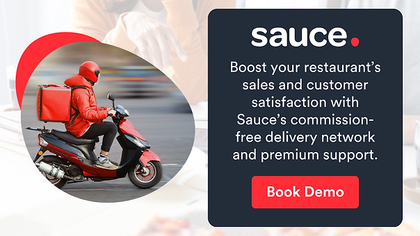  Sauce’s Commission-Free Delivery Network