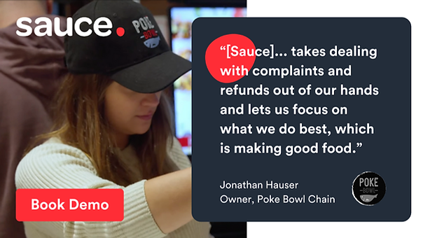  Sauce Works With Delivery Orders And Complaints