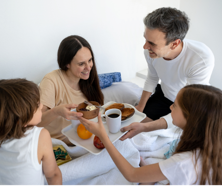 breakfast in bed mother's day